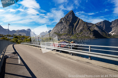 Image of Lofoten archipelago panorama