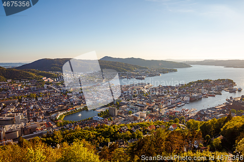 Image of Bergen is a city and municipality in Hordaland on the west coast