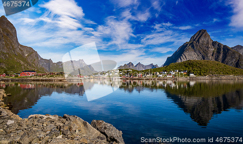 Image of Lofoten archipelago panorama