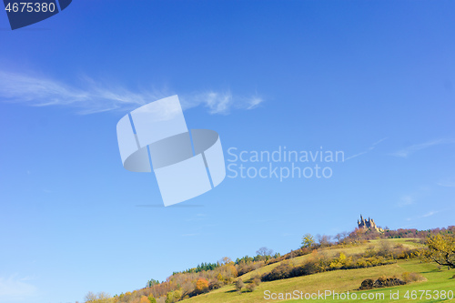 Image of Castle Hohenzollern Germany at autumn