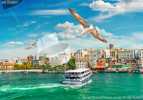 Image of Galata tower by day