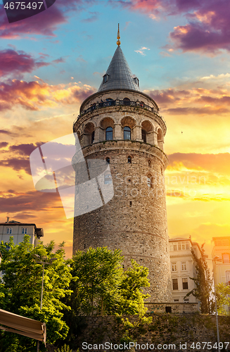 Image of Famous Galata Tower