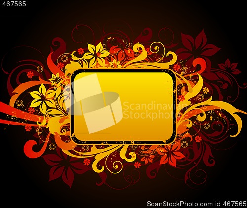 Image of floral background