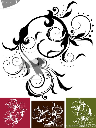 Image of floral background