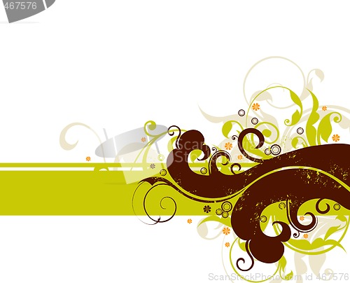 Image of floral background