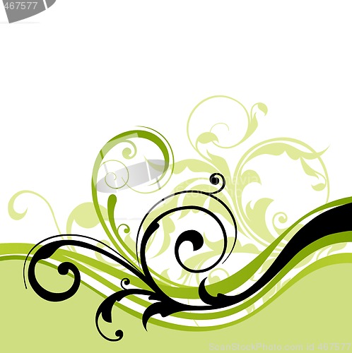 Image of floral background