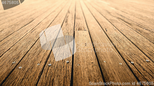Image of wooden planks floor background texture