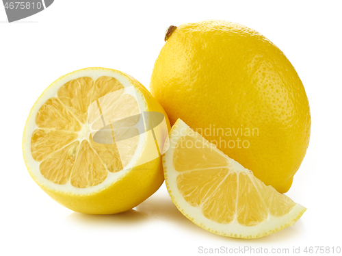 Image of fresh ripe lemon