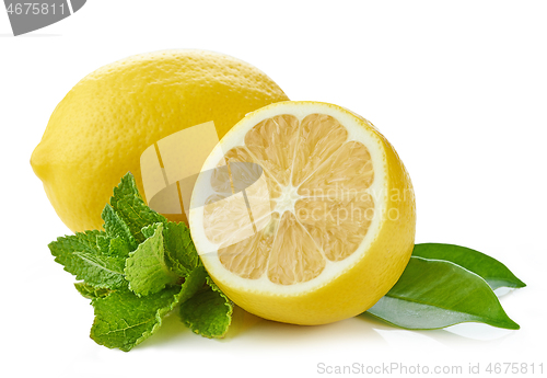 Image of lemon and mint