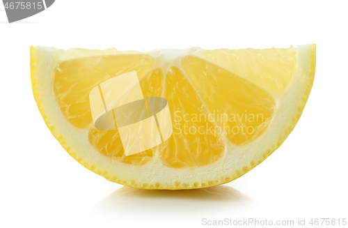 Image of lemon slice macro