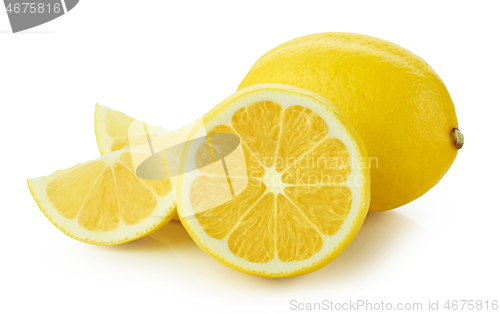 Image of fresh ripe lemon