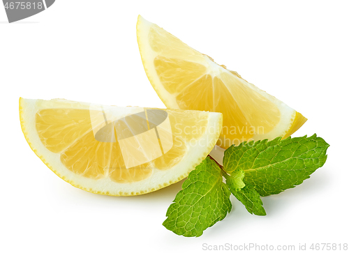 Image of lemon and mint