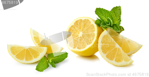 Image of lemon and mint