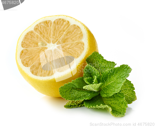 Image of lemon and mint