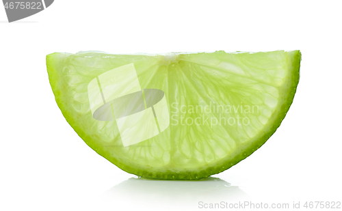 Image of fresh lime slice