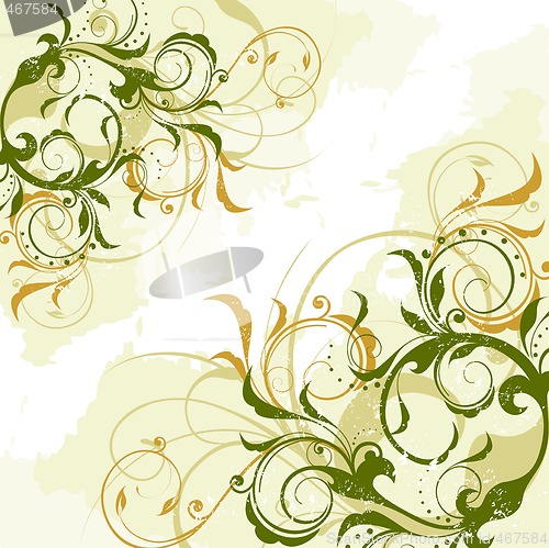 Image of floral background