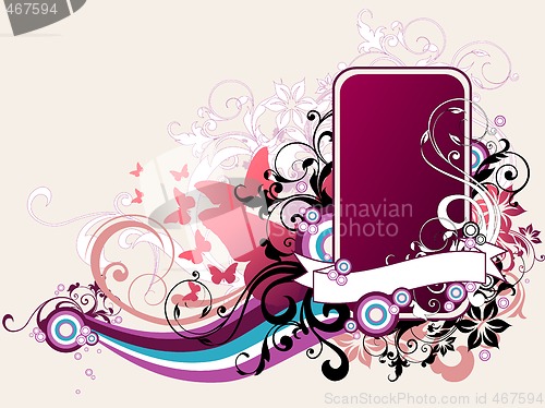 Image of floral background