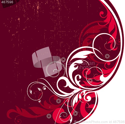 Image of floral background