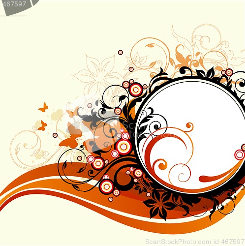 Image of floral background