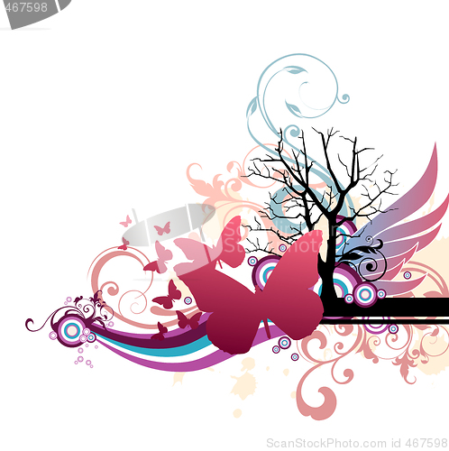 Image of floral background