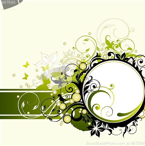 Image of floral background