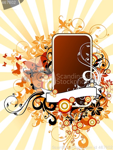Image of floral background