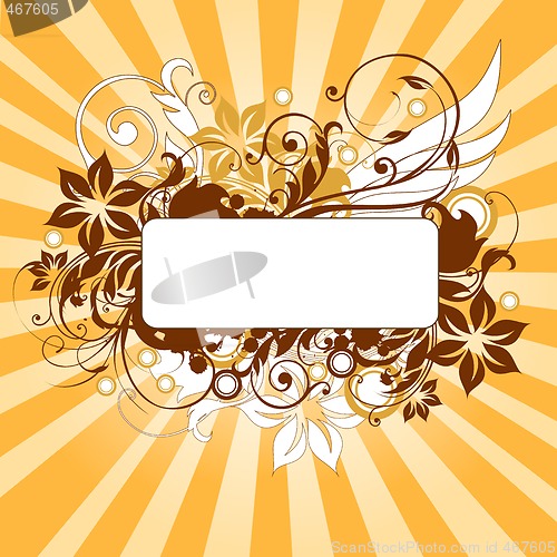 Image of floral background