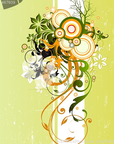 Image of floral background