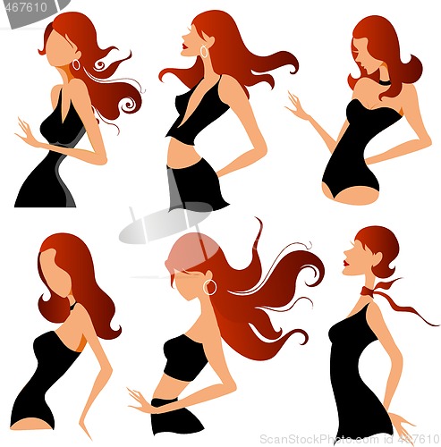 Image of fashion girl