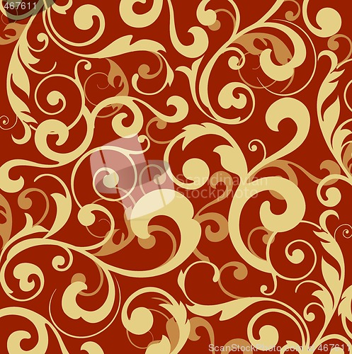 Image of floral background