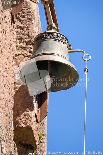 Image of bell of the Castle Hochburg at Emmendingen