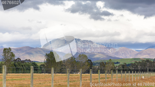 Image of Landscape scenery in south New Zealand