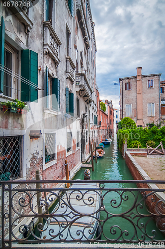 Image of Typical canals with old houses