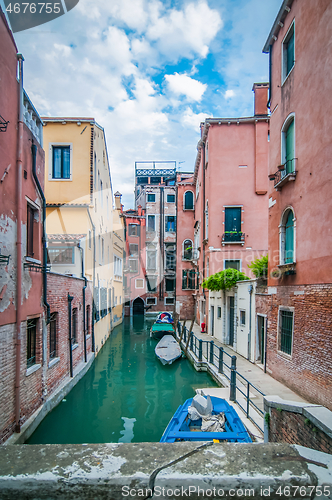 Image of Typical canals with old houses