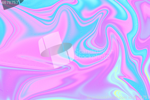 Image of Holographic background in neon colors.