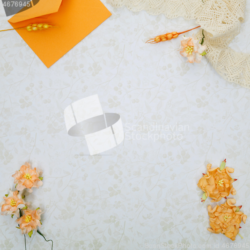 Image of set of scrapbooking materials 