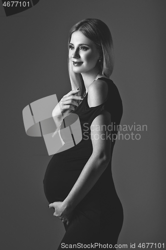 Image of Beautiful pregnant woman