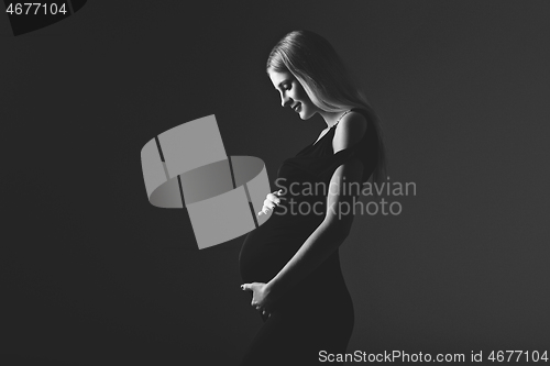 Image of Beautiful pregnant woman