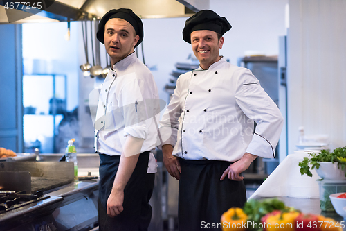 Image of Portrait of two chefs