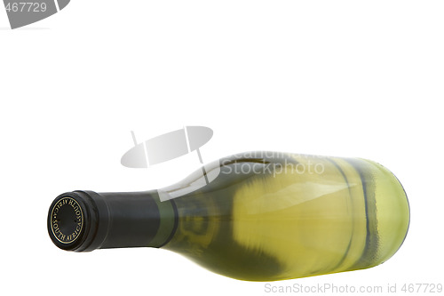 Image of White wine bottle