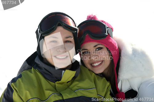 Image of Young happy couple