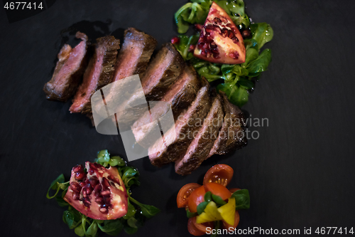 Image of Juicy slices of grilled steak