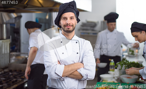 Image of Portrait of young chef