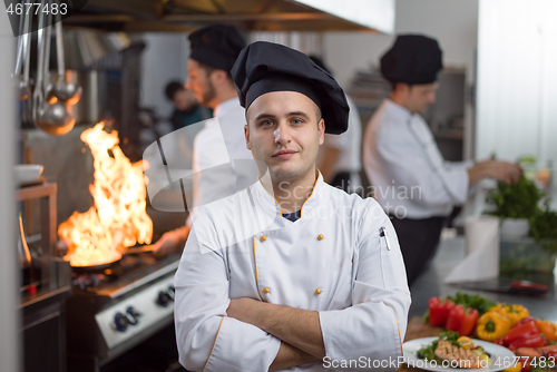 Image of Portrait of young chef