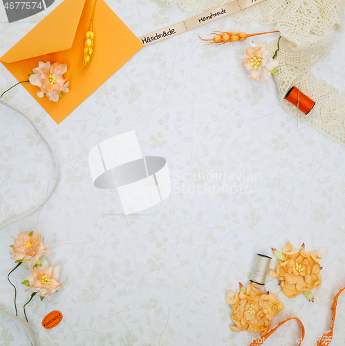 Image of set of scrapbooking materials 