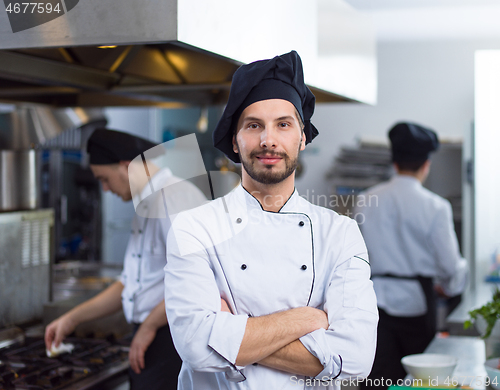 Image of Portrait of young chef