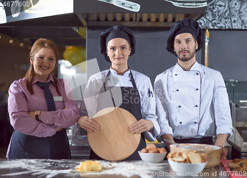 Image of Portrait of group chefs