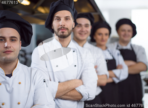 Image of Portrait of group chefs