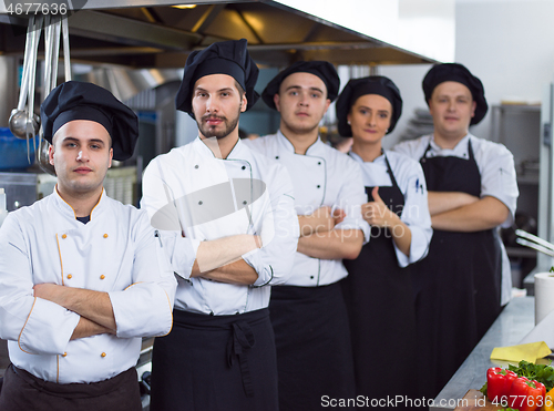 Image of Portrait of group chefs