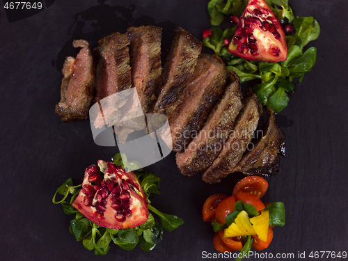 Image of Juicy slices of grilled steak